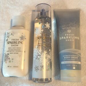 NWT Fresh Sparkling Snow Bundle!